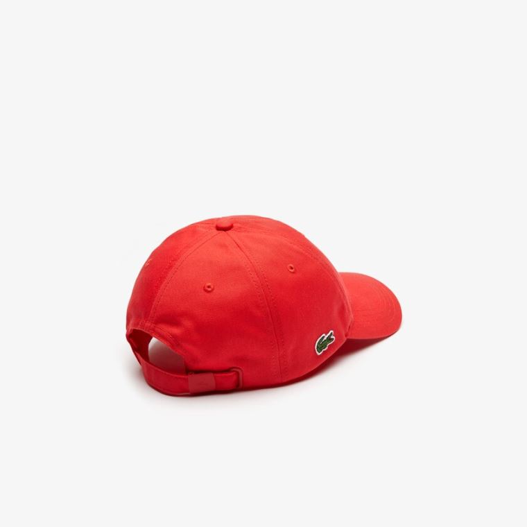 Lacoste x FriendsWithYou Pamuklu Print Cap Kırmızı | 0uPUWeL4