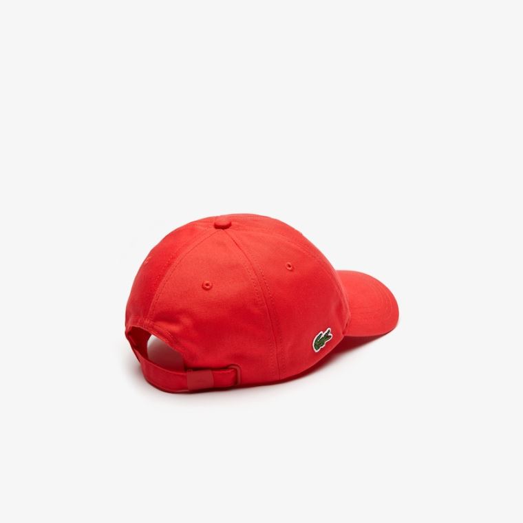 Lacoste x FriendsWithYou Pamuklu Print Cap Kırmızı | TtFaZtLu